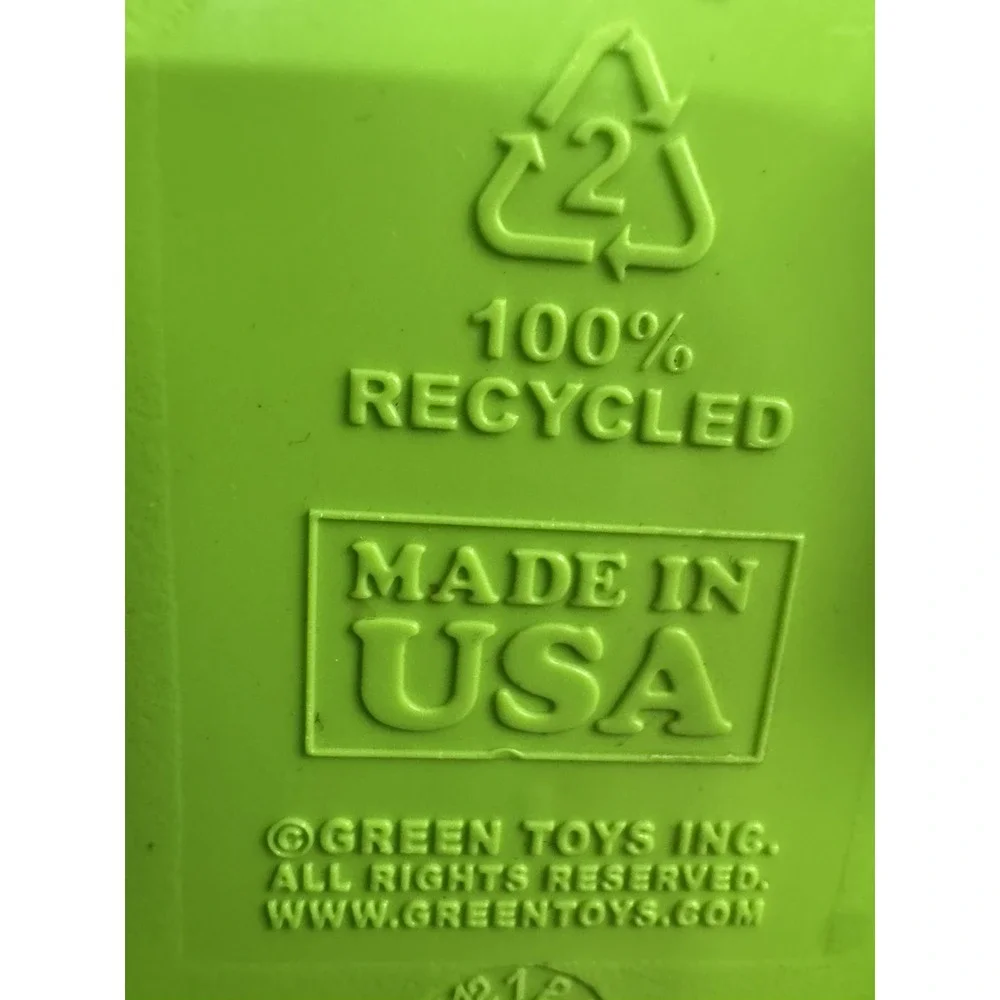 Green Toys Pink Lavender Green Train Engine Locomotive Recycled Plastic USA